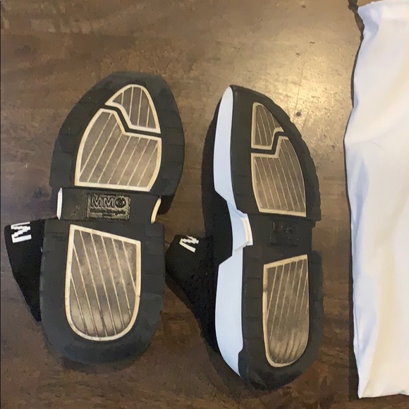 MM6 Maison Martin Margiela Knit Logo Sneakers - Picture 11 of 13